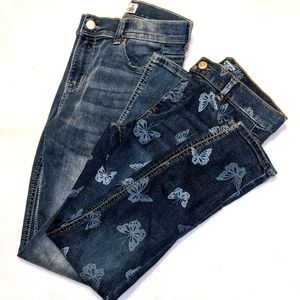 Girl Jeans Lot Jordache Wonder Nation SZ 16